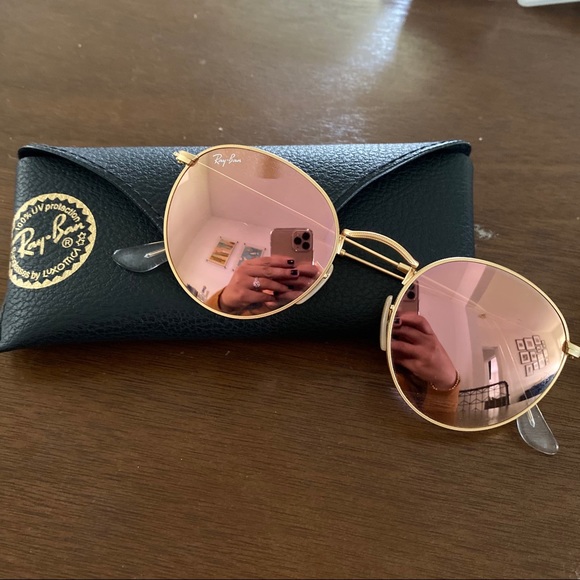 Ray-Ban Accessories - Ray-Ban Round Metal Classic - Copper Flash